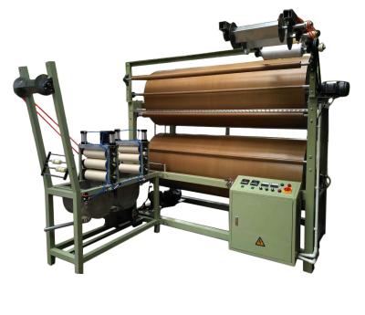 Telflon coated sizing and setting machine narrow fabric ribbon ironing machine