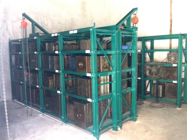 Supports multifonctionnels de stockage de moule pour des outillages, système de rayonnage de stockage en métal