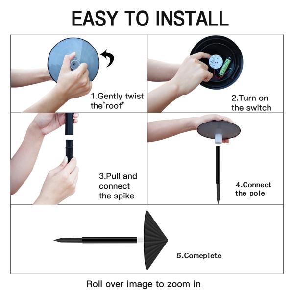 Outdoor Waterproof Landscape Lighting ABS  Body Material 2700K  CCT