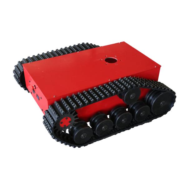 Lawn Mover Robot Tank Rubber Track Chassis Undercarriage Width 785mm Length 1070mm