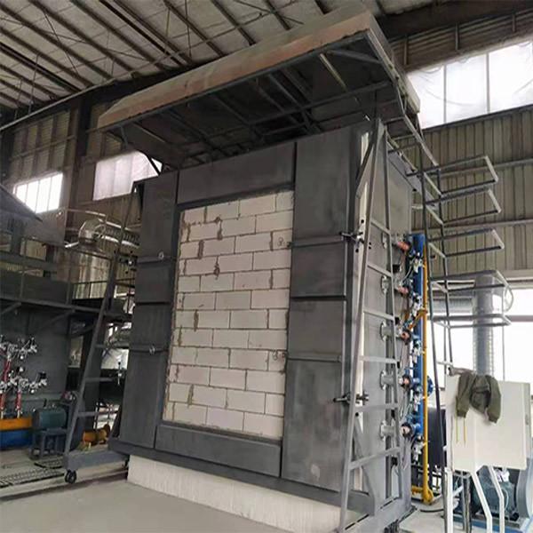 Vertical Efficient Fire Resistance Test Furnace Integrated Furnace ISO 834-1 & ISO 3008