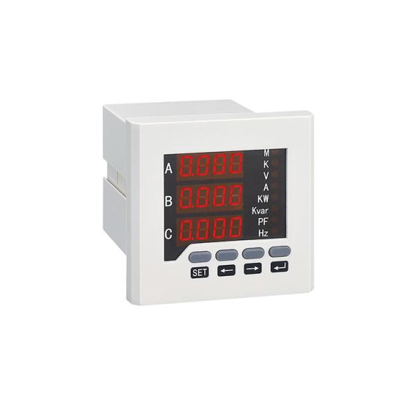 Multi Function Watt Volt Amp Meter Three Phase