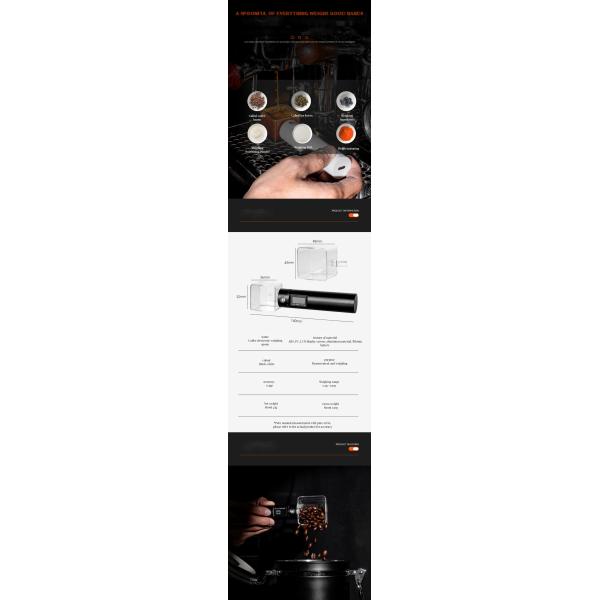 300g Max Pet Feeding Food Scale 50ml 25ml Spoon 0.1g Electronic Digital Dog Spoon Scale Stocked