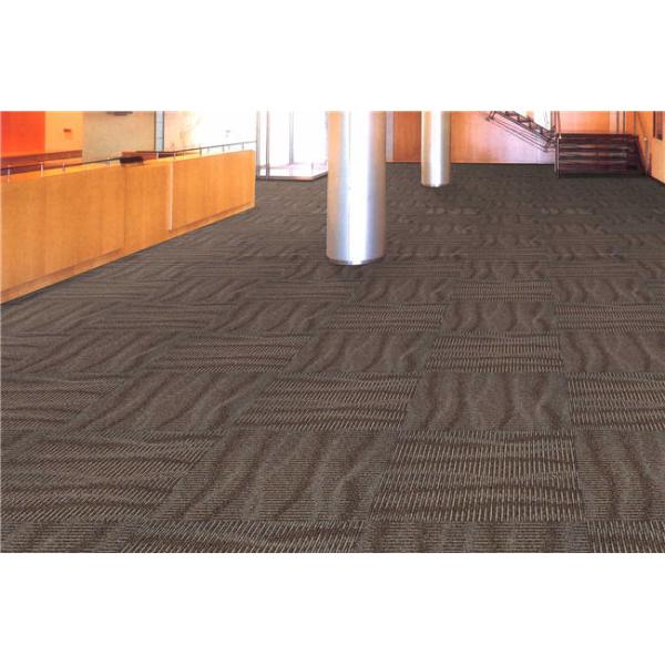Sound proof Meeting Room Nylon Carpet Tiles / Commercial Grade Carpet Tiles For Office