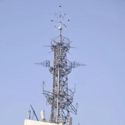 3腿4腿自支撑塔广播电视塔超高频调频收音机钢格塔桅杆供应