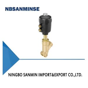 Pneumatically operated 2/2 way angle seat valve CLASSIC  Gunmetal body with PA actuator