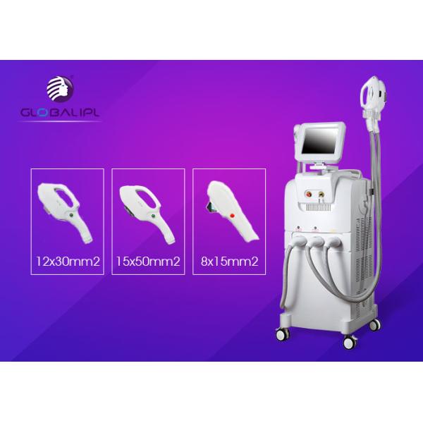 3 Handpiece SHR IPL Beauty Machine For Hair Removal / Pigment Therapy