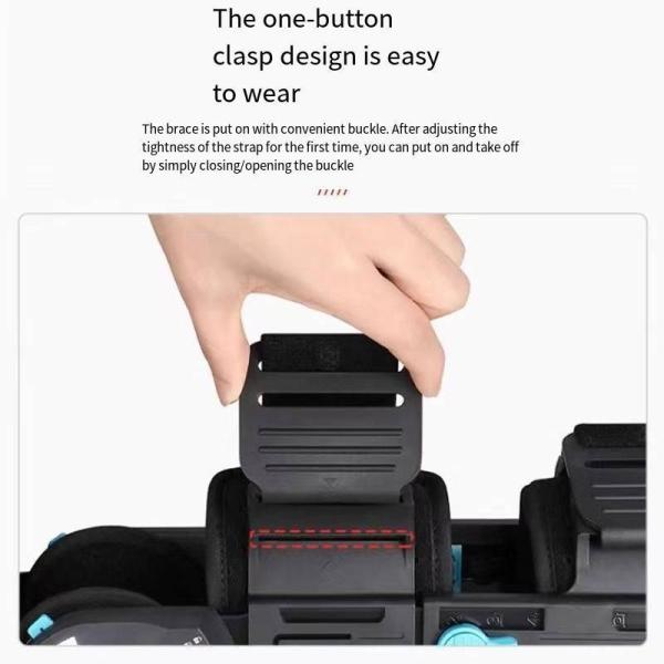 Adjustable Lower Limb Support Ankle Brace with One Size Fits All Machinery Power Source