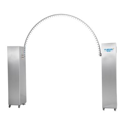 Efficient R1200mm Swing Tube Rain Tester IPX3 IPX4 With 2 Flow Sensors