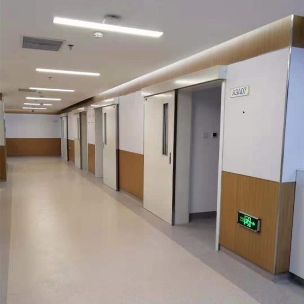 Anti Bacterial Steel Hospital Ward Doors 45mm Thick Medical Door For Surgical Department