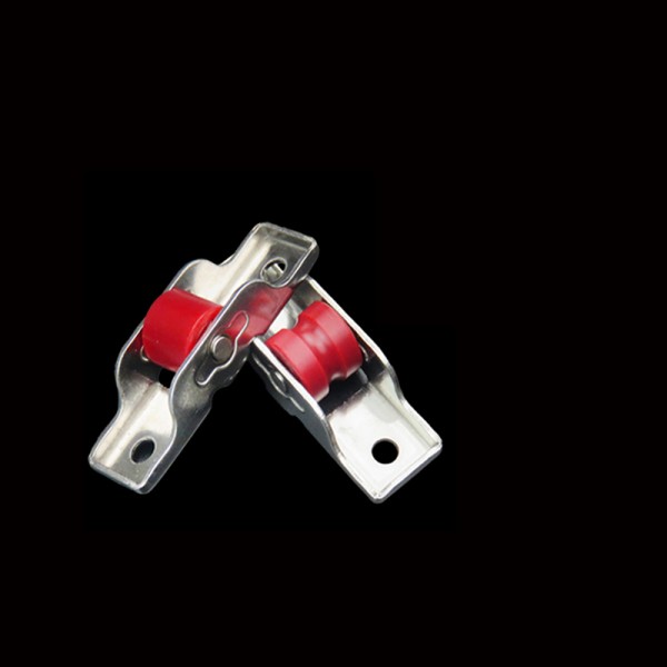 Aluminum Window Nylon Double Flat Wheels Door Upvc Window Rollers for Sliding Door