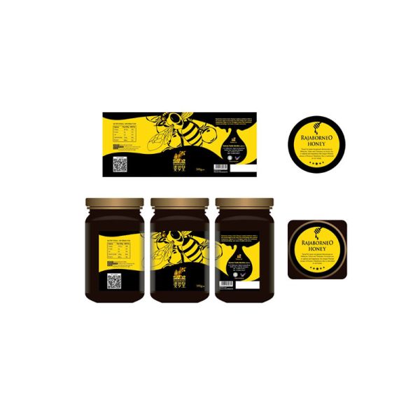 Personalised Tamper Proof Honey Jar Label Sticker For Food Packaging