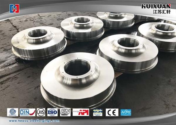 42CrMo Alloy Steel Forged Gear Blanks Rough Machined Precision Gear Shaft