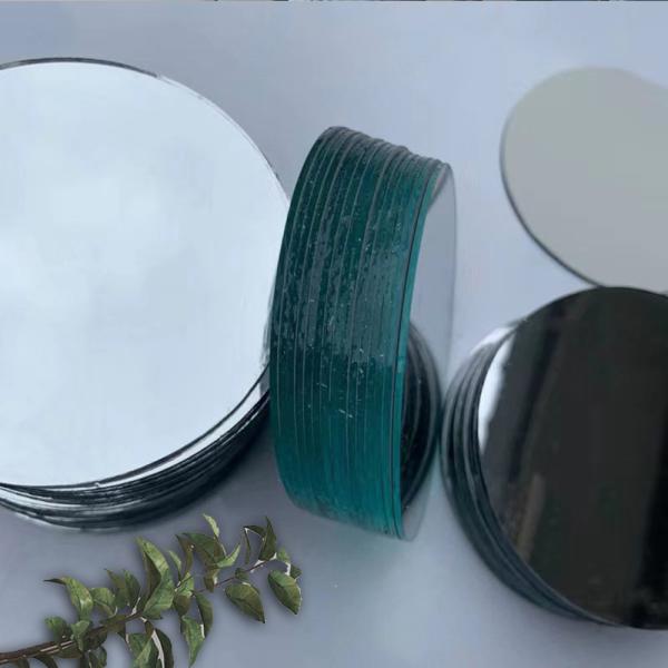 Домашнее убранство Клейкое волнообразное полное длину безрамочное стеклянное зеркало для гостиной 80 см Круглое