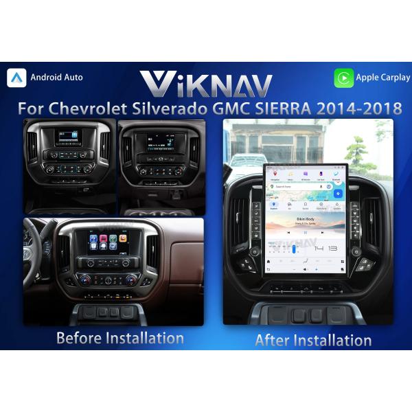 Автомагнитола VIKNAV 15,6'' для Chevrolet Silverado / GMC SIERRA 2014-2018 (черный)