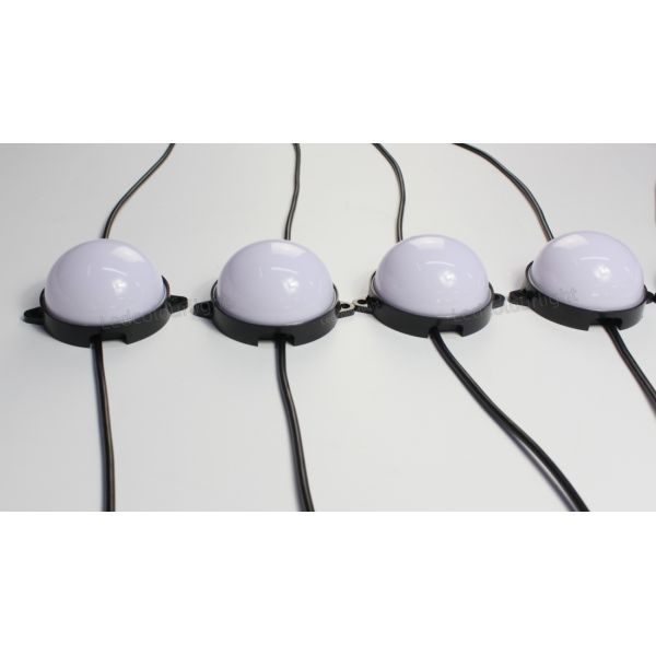 High Quality PC Base 100mm 3W DMX512 Control Addressable LED Dot Lights