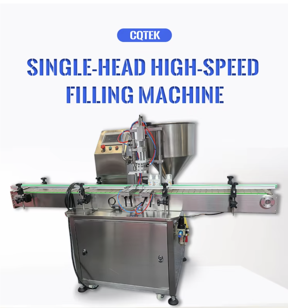 Single-head High Precision High-speed Filling Machine for Liquid and Paste Applications