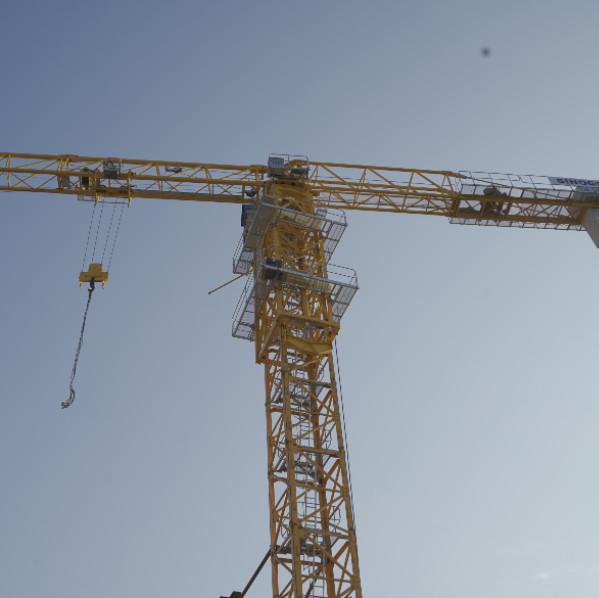 Locais de construção Telescópica torre guindaste QTZ40 QTZ63 QTZ80 China Famous Brand Fixação Fundação Tipo Torre
