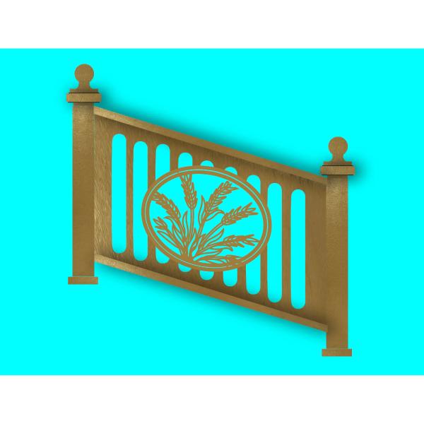 Внутренний современный алюминиевый перила огнеупорный анодированный алюминиевый перил