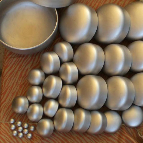 Nickel Alloy Steel Pipe Fittings Butt Welding Cap N04400 5