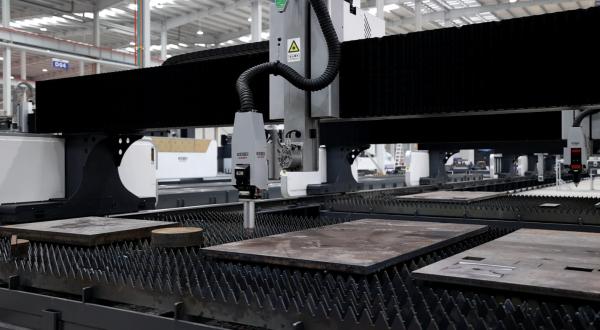 High-Power Laser Cutter for Thick Metal Plates Fast And Precise