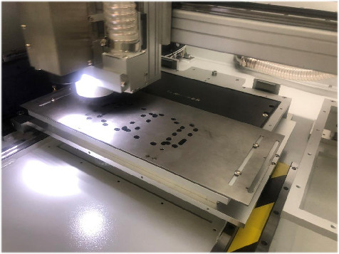 Genitec PCB Router Machine Dual Tables PCB CNC Router for SMT GAM310A