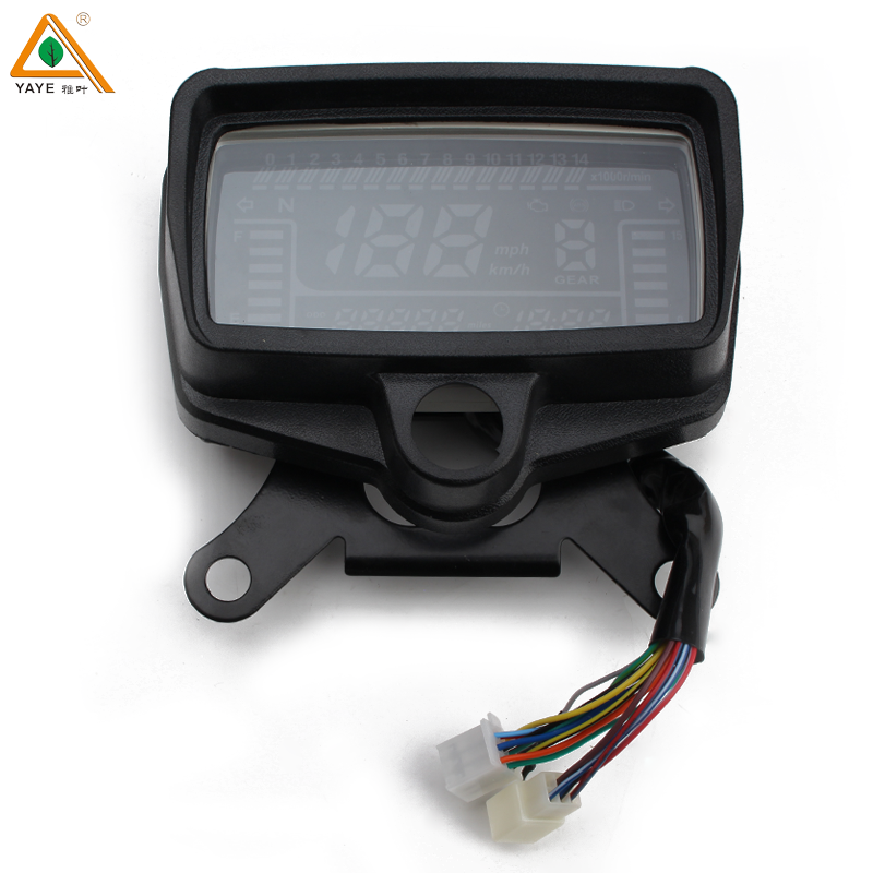 Motorcycle Instruments Include Tachometer Odometer and Speedometer Suitable for Arora CG125 CG 125CC Digital First Generation