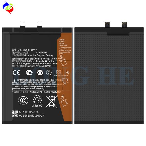 Batería de reemplazo recargable BP4P para Xiaomi CIVI 3 Batería de teléfono de litio 4500mAh