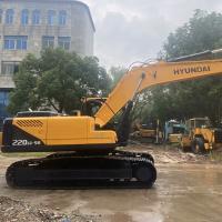 Usé Jaune 2020 Hyundai 220lc-9s original Crawler Excavator Digger