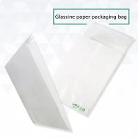 Gravure faite sur commande de Logo Glassine Paper Pouch Biodegradable imprimant le sac de papier translucide