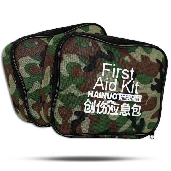 Portable Camouflage Emergency DOT First Aid Kit for Medical Equipment Class II Approved