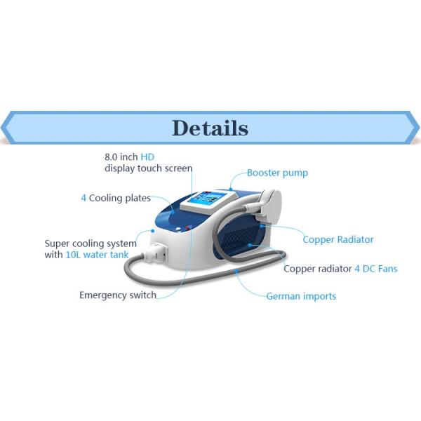 Factory direct price!! permanent 808nm Diode laser hair removal machines