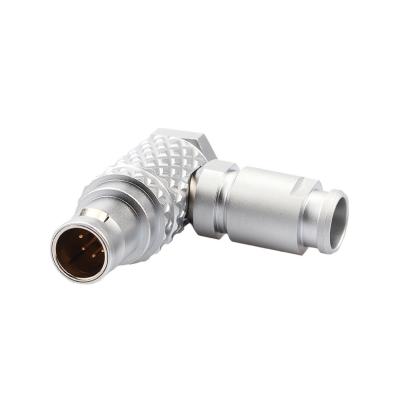Industrial Control Connector B Series T3 5Pin 90°Right Angle Circular Connector