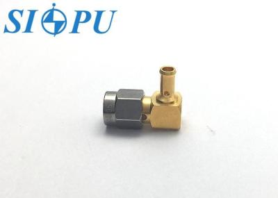 Connecteur coaxial RF mâle SMA   Angle droit, compatible avec le câble CXN3506