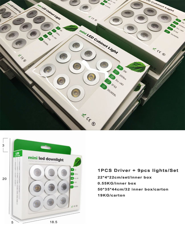 Света пятна СИД 3W*9PCS Dimmable мини, входной сигнал 220-240Vac света звезды