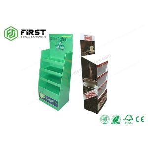 CMYK печатая выставочную витрину пола гофрированной бумаги ПОПА магазина розничной торговли дисплеев пола картона