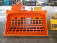 Sable de roche examinant l'excavatrice Sieve Bucket 20 Ton For Cat Komatsu Kato
