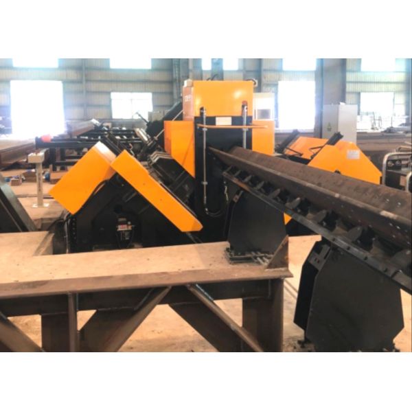 2000m/Min Cutting Speed Of Drill CNC Angle Steel Metal Drilling Machine 18 Character In Each Group