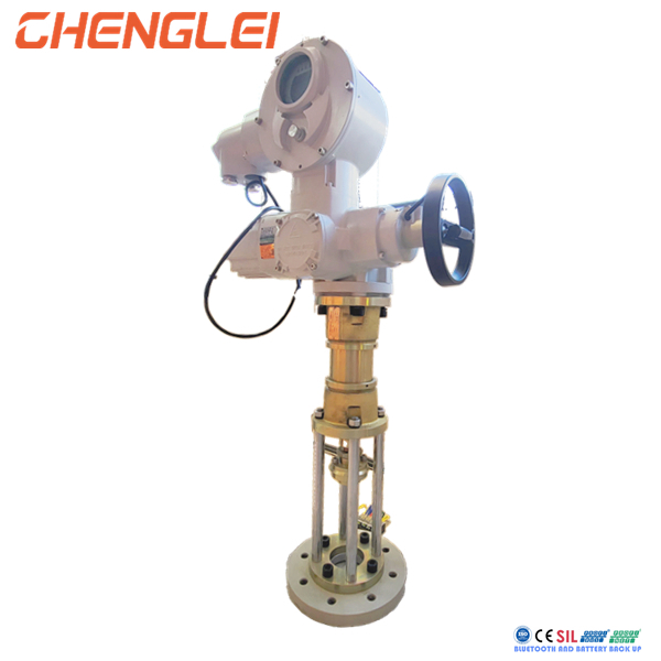 Haptic 110V/220V AC IP65 Rated Electric Linear Actuator with Low Torque for Throttle Valve