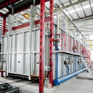 1700C Refractory Shuttle Kiln High Temperature Energy Efficient Kiln for Refractory Bricks Firing