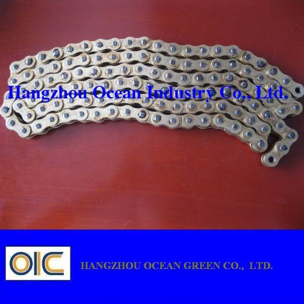 O-Ring Motorcycle Chains 520 Size Durable Compatible Fits Most Motorcycles Ideal for Heavy Duty and Long Lasting Performance
