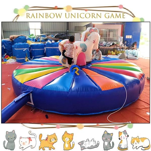 Inflatable Trampoline Bouncer with Accessories Blower Repair Kits Package Bag