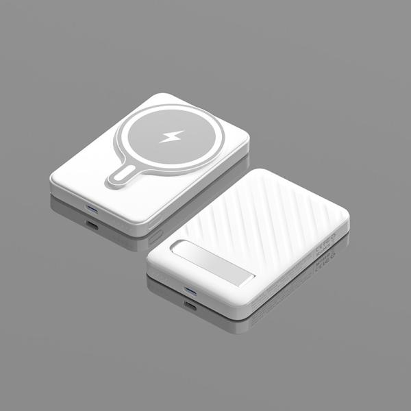 Carregador de telemóvel portátil magnético universal de 5000 mAh