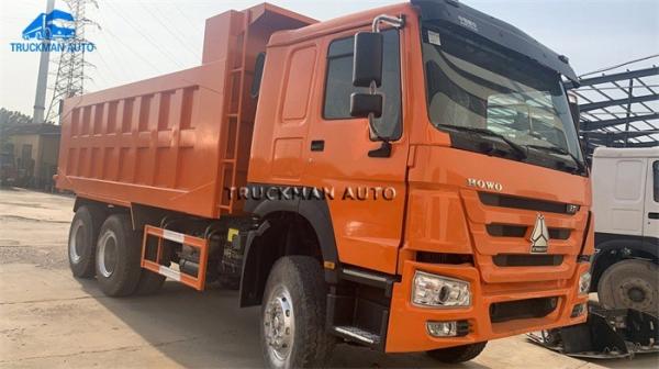 Year 2015 Sinotruck Used Howo Dump Truck 375hp Euro 3 Emission
