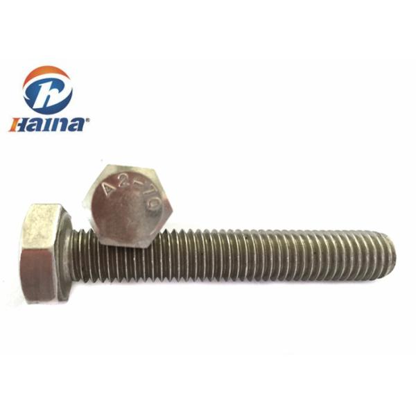 DIN931 Stainless Steel 304 316 High Quality Hex Head Bolt for factory price