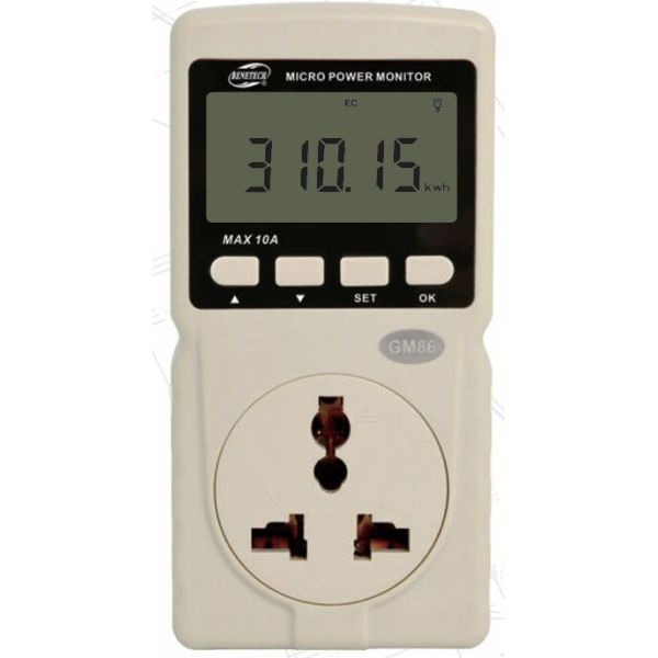 GM86 GM89 Power Monitor with 2200W and 3520W Maximum Power and Level 1 Precision for Accurate Energy Monitoring