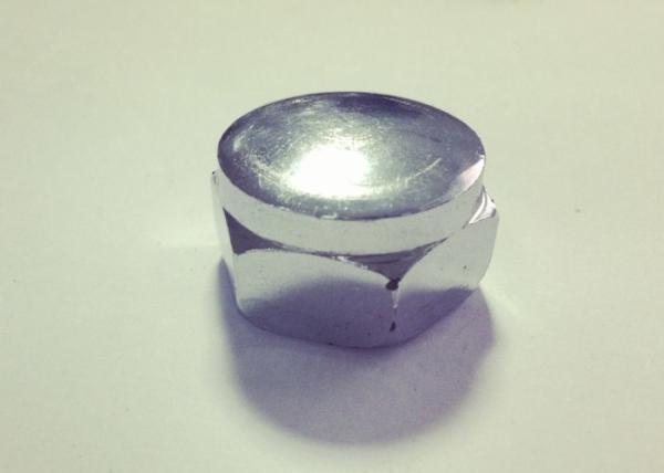 M22 Chrome Plated Carbon Steel Nuts Wheel Nuts With 1mm Pitch
