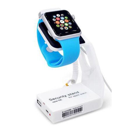 COMER security alarm locking smart watch anti-theft display stands with alarm for mobile phone accessories stores