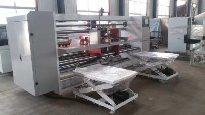 O grande tamanho da parte dobro semi automática corrugou a máquina pregando de costura industrial da caixa