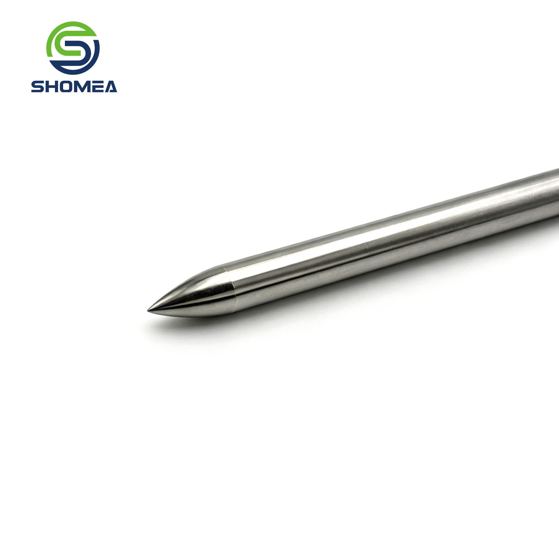Customized Tapered Tip Hollow Guide Tube With Sharp Conical Head